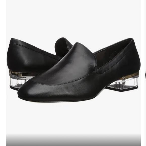 Nine West women’s Umissit black leather driving style loafer - Picture 1 of 8